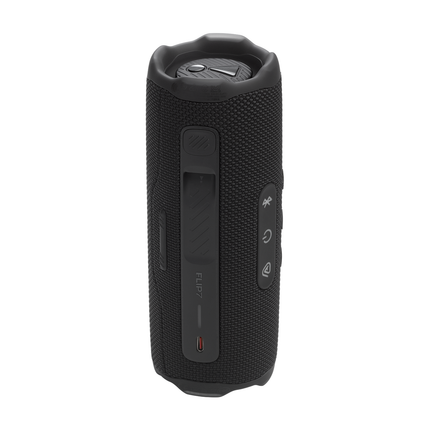 JBL Flip 7 черный, вид сзади
