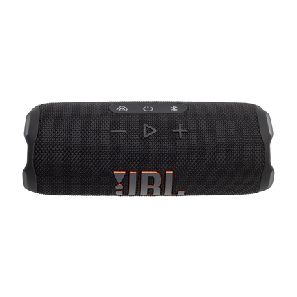 JBL Flip 7 черный, вид сверху