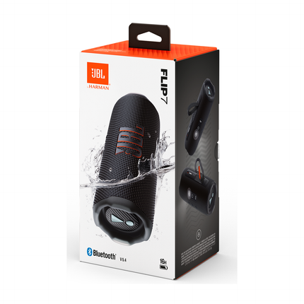 JBL Flip 7 черный, упаковка