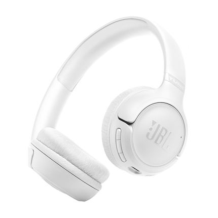 JBL Tune 535BT balts, slīpi