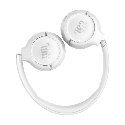 JBL Tune 535BT balts, salocītas, detaļa