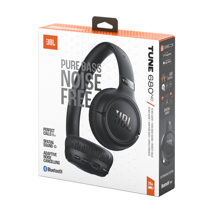 JBL Tune 680NC black, packaging