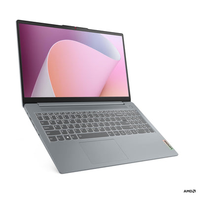 Lenovo Ideapad Slim 3 Ryzen 7 5825U Arctic Grey, priekšpuse