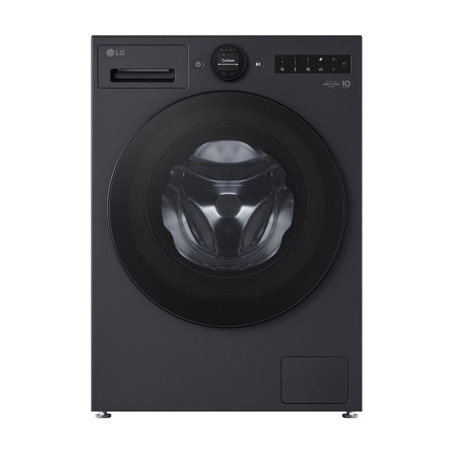 Melna veļas mašīna LG F2X70S9TBB