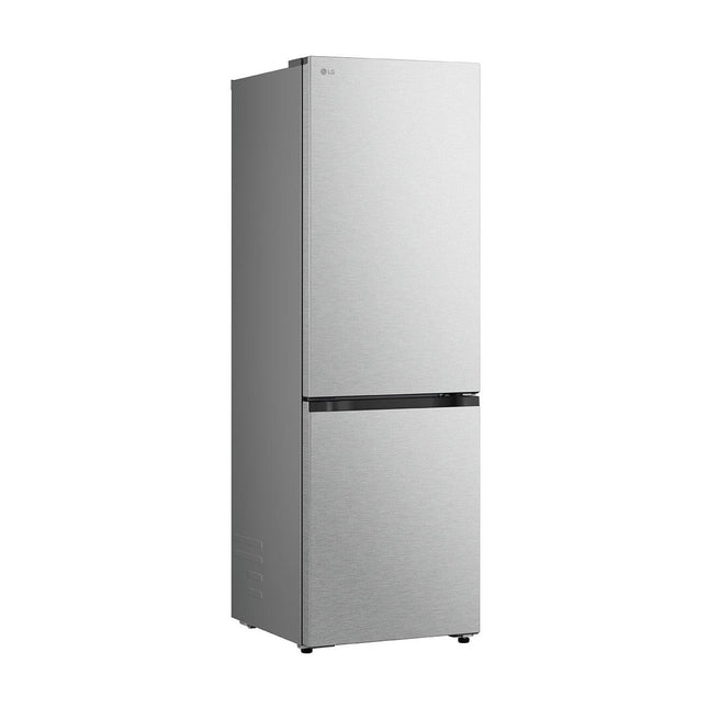 Grey bottom-freezer refrigerator LG GBBS716CMB