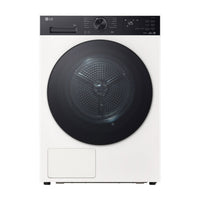Сушильная машина LG RHX5009THB, вид спереди, закрытые двери и панель управления