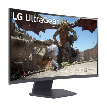 LG UltraGear 27GS60QC melns, slīpi, 3. attēls