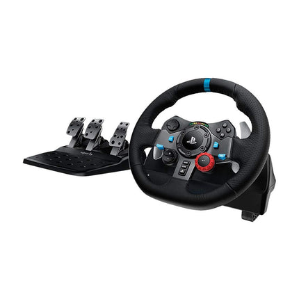 Logitech G29 Driving Force руль и педали, вид под углом