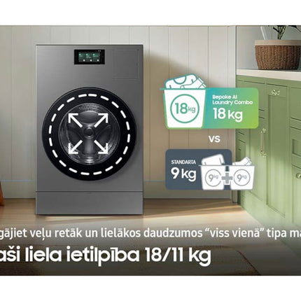 SAMSUNG WD18DB8995BZT2 — 19