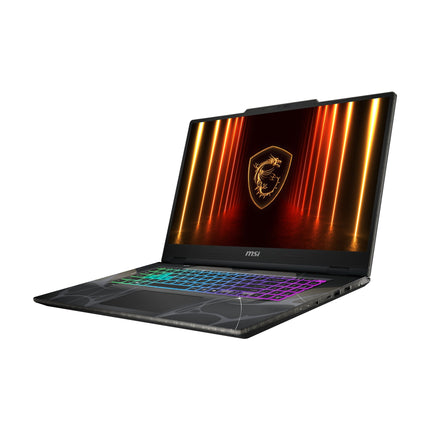 MSI Cyborg 17 B2RWFKG Translucent Black, angled view, image 3
