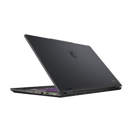 MSI Cyborg 17 B2RWFKG Translucent Black, angled view, image 5