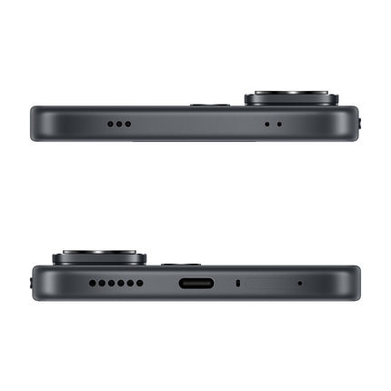 POCO X8 black, top and bottom