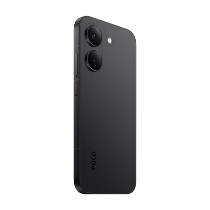 POCO X8 Pro melns, aizmugure slīpi