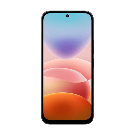 Redmi 17 5G melns, priekšpuse