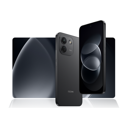 Redmi Note 17 Pro Max 5G melns, priekšpuse un aizmugure