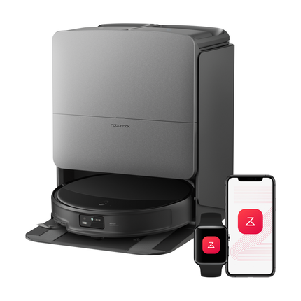 Roborock Saros 20 black, front view