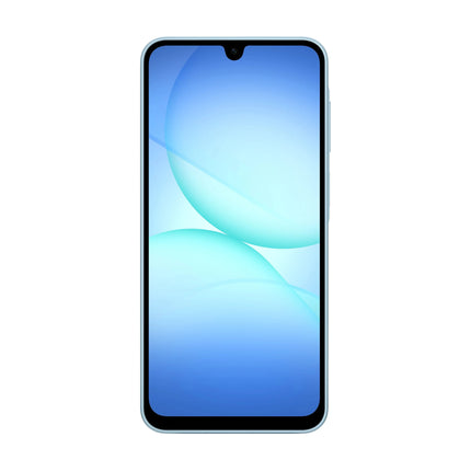 Samsung Galaxy A17 4G gaiši zils, priekšpuse