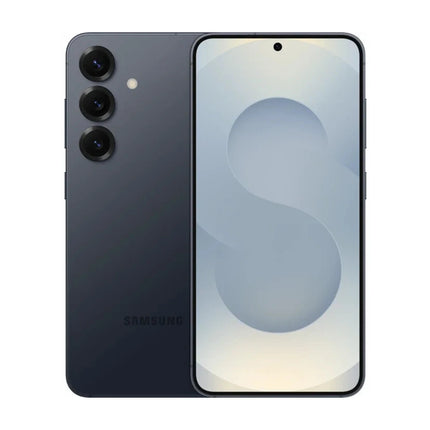 Samsung Galaxy S25 Blue Black, priekšpuse un aizmugure