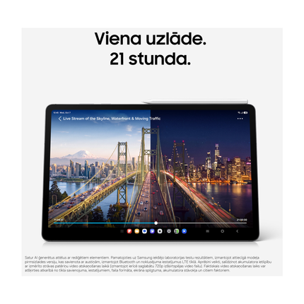 Samsung Galaxy Tab S12+ pelēks, skats 4