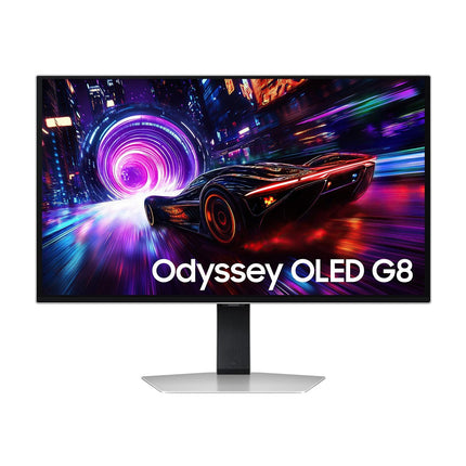 Samsung Odyssey OLED G8 G81SF 32" sudraba, priekšpuse