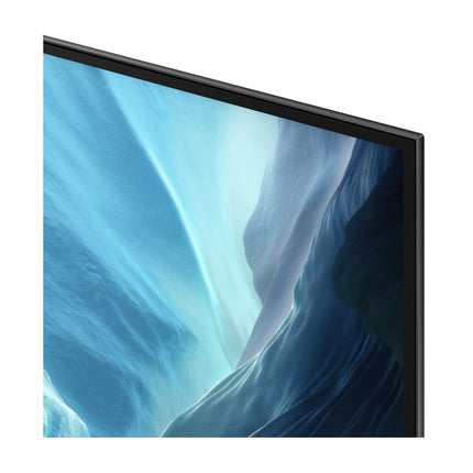 Телевизор Samsung QE55S90HAEXXH, угол экрана крупным планом