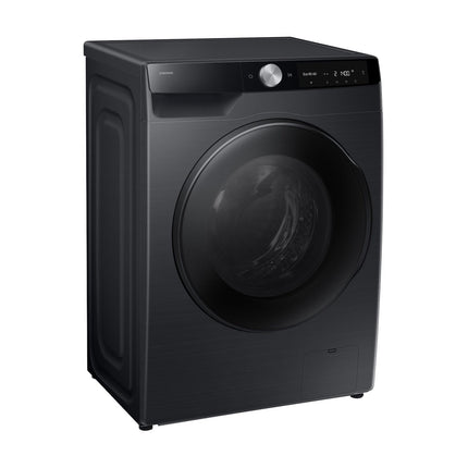 Samsung WD90DG6G94BBU4, skats slīpi no priekšas
