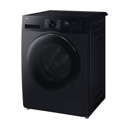 Samsung WD90HG5U34BBLE, angled front view 2
