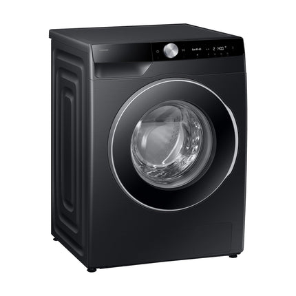 Samsung WW10FG6U94LBU4, angled front view