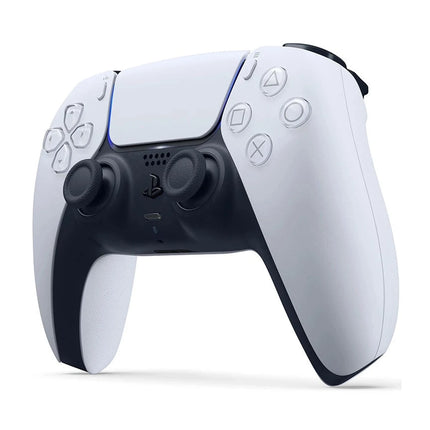 Sony DualSense White, вид спереди под углом