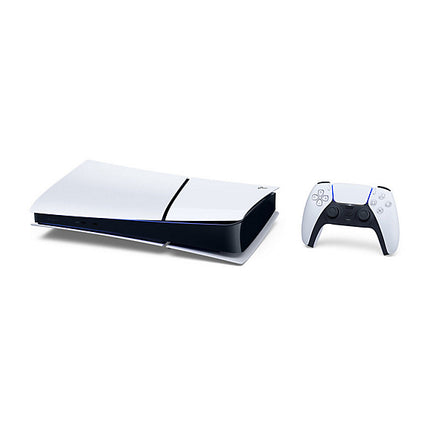 Sony PlayStation 5 Digital Edition melns un balts, detaļa