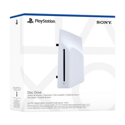 Sony PS5 Disc Drive balts, iepakojums