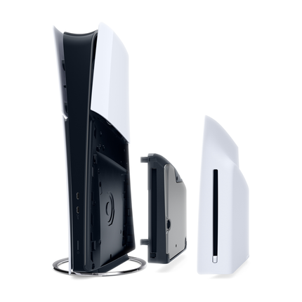 Sony PS5 Disc Drive balts, skats 3