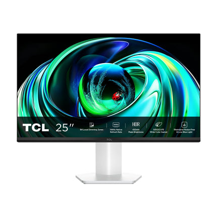 TCL 25G54 balts, priekšpuse