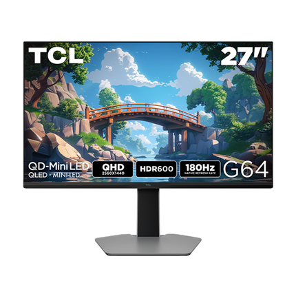 TCL 27G64, priekšpuse