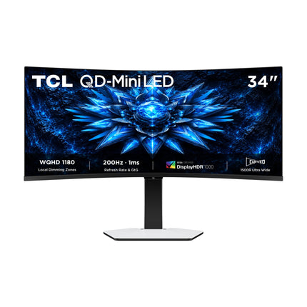 TCL 34C2A balts, priekšpuse