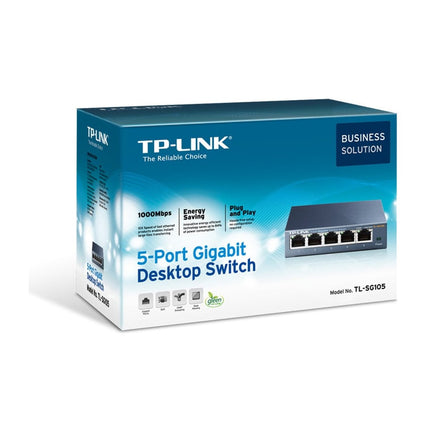TP-LINK 5-Port 10/100/1000Mbps komutators, attēls 3