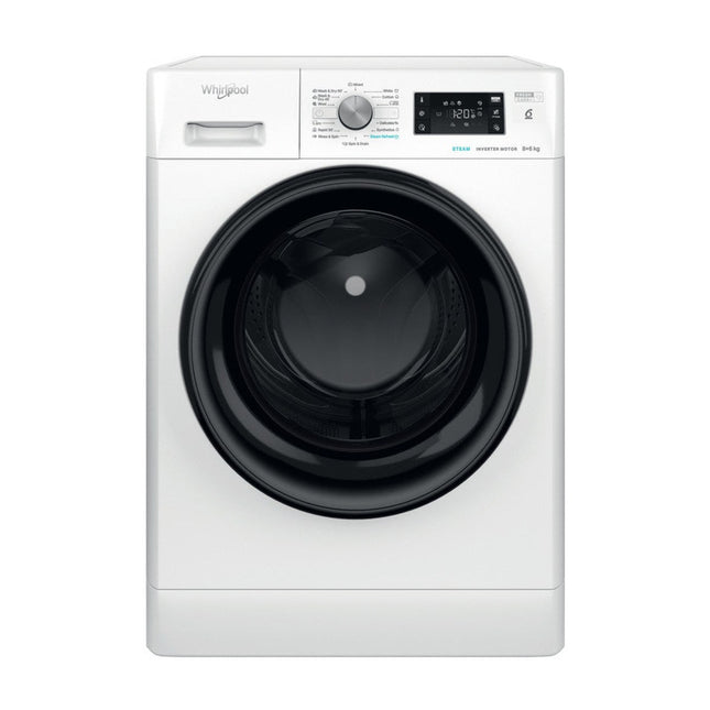 White washer dryer Whirlpool FFWDB 864349 BV EE
