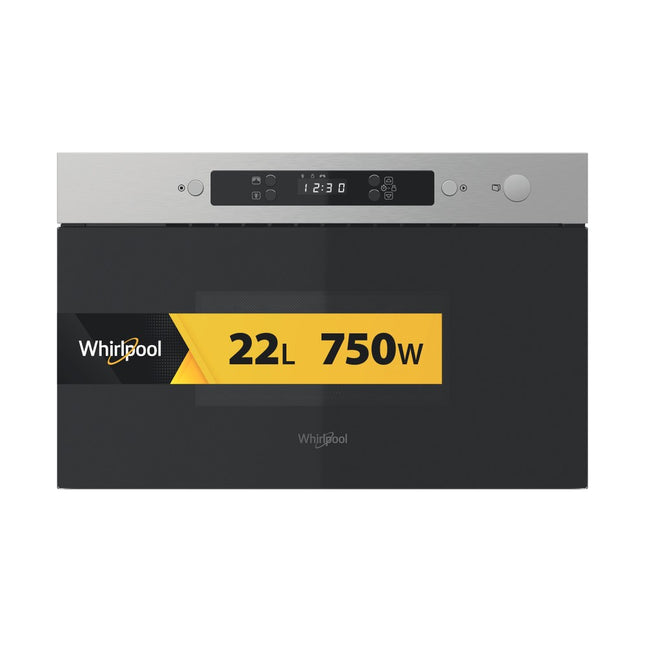 Nerūsējošā tērauda iebūvējamā mikroviļņu krāsns Whirlpool MBNA900X