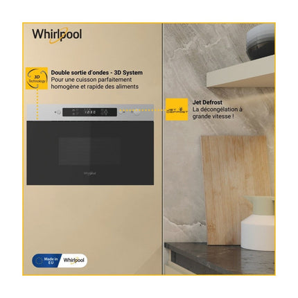 Whirlpool MBNA900X Iebūvējamā mikroviļņu krāsns, 3. attēls