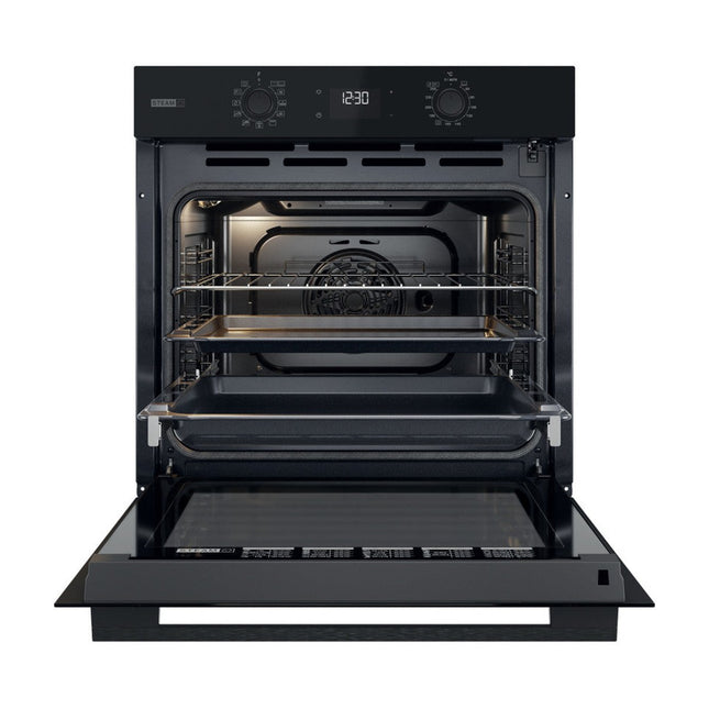 Черный духовой шкаф Whirlpool OMSK58RU1SB
