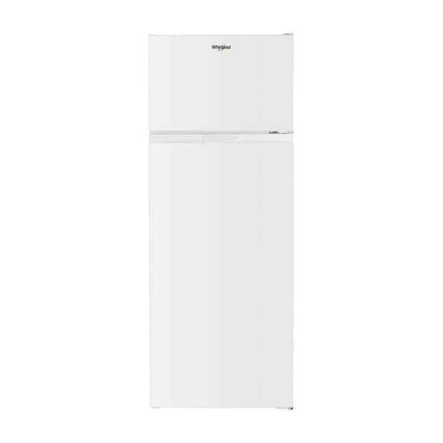 Белый холодильник с верхней морозильной камерой Whirlpool W55T0 412W