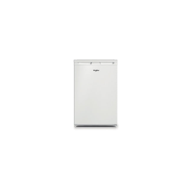 Balts ledusskapis ar saldētavu augšā Whirlpool W55V1 112W