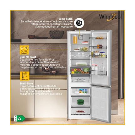Whirlpool WHK 25404 XP8E Ledusskapis ar saldētavu apakšā, 6. attēls
