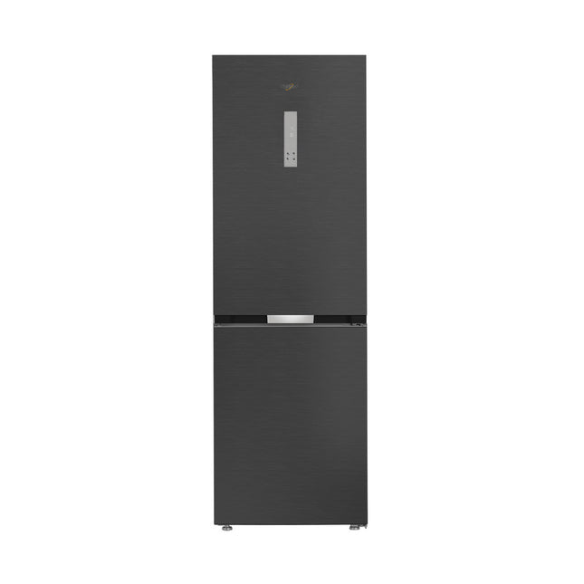 Nerūsējošā tērauda ledusskapis ar saldētavu apakšā Whirlpool WHK 26363 XBR5E
