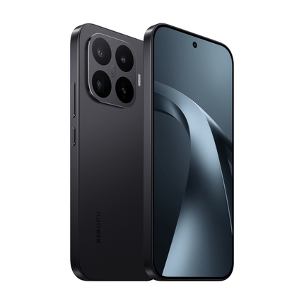Xiaomi 17T melns, priekšpuse un aizmugure