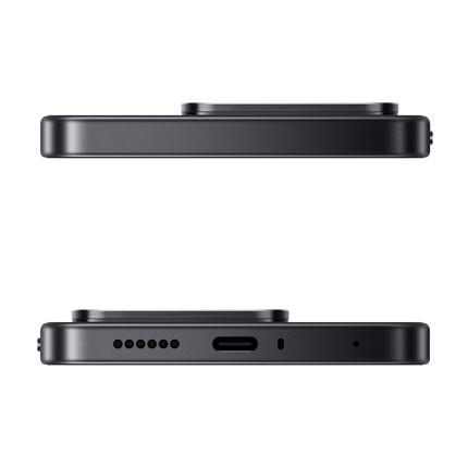 Xiaomi 17T melns, augšpuse un apakšpuse ar USB-C